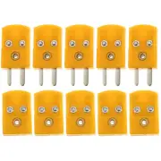5 Sets Thermocouple Connectors Plug Socket Adapter Type Male Female