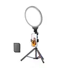 Full-screen Selfie Ring Light Tripod Set for Live Stream - 210cm Height - 55Cm B