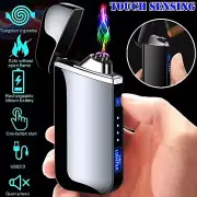 Double Arc Plasma Electric Lighter USB Rechargeable Flameless Windproof Lighter