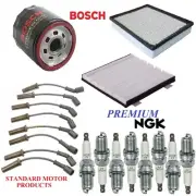 Tune Up Kit Filters Wire Spark Plug For CADILLAC ESCALADE V8 6.2L 2014