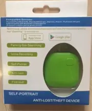 Anti Lost anti Theft Bluetooth Alarm Device Key Finder Tracker GPS Green COLOUR