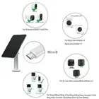 4W Solar Panel for Ring,Blink,Eufy,Wyze Solar Charging Panel Micor USB+Type C