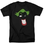 Batman Joker Simplified DC Comics Licensed Adult T-Shirt