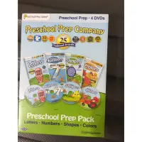 在飛比找蝦皮購物優惠-【美國PreSchool Prep】幼兒美語學習DVD 4片