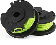 2Pcs Trimmer Spool Lines, Grass Trimmer Spools, Replacement Spool Line for Ryobi, RAC143,RLT36B33,RY36LT33A-0,RLT36C3325,36V Cordless Trimmers, Weed Eater String Auto-Feed Grass Lawn Mower Spools