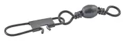 Swivel Barrel with Intrlck Snap Sp Sz Black, 1