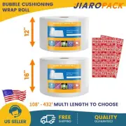 3/16 Small Bubble Cushioning Wrap Padding Roll Perforated Every 12" Multi Length