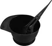 WOFASHPURET 1 Set Hair Dye Coloring Kit Reusable Hair Tinting Bowl with Ergonomic Brush for Easy Application for Home Salon Use