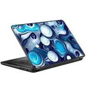 Skins for HP 2000 Laptop Decals wrap - Mixed Blue Bubbles Glass