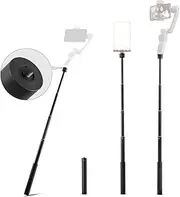 Gimbal Extension Pole, ZHIYUN 29" Extension Rod for Gimbal Stabilizer, Adjustable Selfie Stick with 1/4" Thread Compatible with DJI OM 6/5/4/ Smooth 5 Q3 4/GoPro Vlog Pocket/Go 2 EVO Action Camera