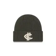 Carlton Blues AFL Supporter Dusty Charcoal Beanie