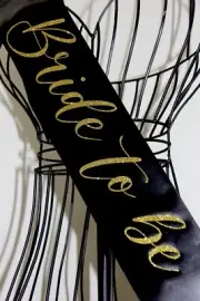 Bride To Be Satin Sash