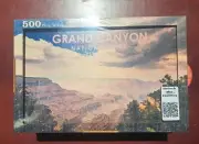 500 Piece WOODEN Wimberley Jigsaw Puzzle “Grand Canyon Scenic Overlook” Sealed