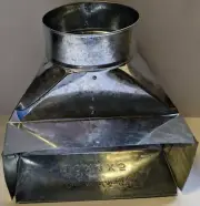 Grey Metal-14X3X8in. Angle Boot