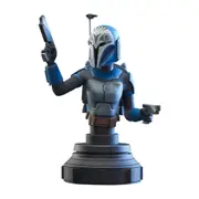 Diamond Select Toys Star Wars Bo Katan 1:7 Scale Bust Action Figure Toy 6in