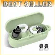 Custom Fit Ear Plugs for Sleeping - 35dB Noise Cancellation, 7 Replaceable Tips