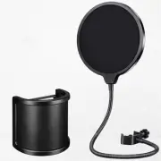 Recording Studio Microphone Pop Filter Mic Wind Screen Mask Shield Double Layer