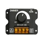 For Single Channel LED Light LED Light Dimmer Plastic 65*63*35mm Adjustable