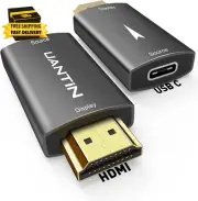 USB C to HDMI Adapter | 4K 60Hz Uni-Directional Type C 3.1 Source to Monitor Co