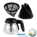 PHILIPS飛利浦 HD7447 HD7457 咖啡機玻璃壺、濾網、濾網架