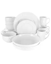 Elama Sienna 18pc Porcelain Dinnerware Set