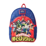 My Hero Academia Group Debossed Logo Mini Backpack 23x27cm