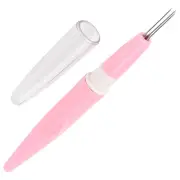 3-Needle Felting Pen Feel Felt Poke Needle For Household Use DIY Stuff(Pink)