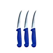 Diekensen Butchers Fish Filleting Knife Curved Thin Stiff Knife - Set of 3