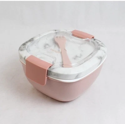 Bentgo All In One Salad Container Dish 54 Oz Bowl Leak Proof Includes Fork