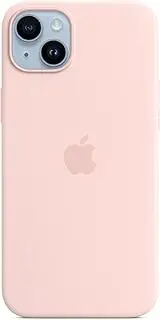 [Apple] iPhone 14 Plus Silicone Case with MagSafe — Chalk Pink ​​​​​​​