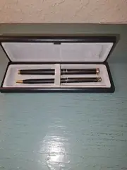 Vintage Dave & Busters Executive Pen Set In Hard Case-New