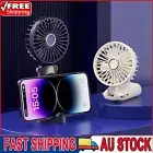 Portable Mini Hand-held Small Folding Desk Fan Cooler Cooling USB-Rechargeable/~