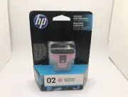 New HP Ink Cartridge #02 Light Magenta - Expired Oct 2017