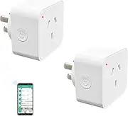 [XENON] Zigbee Smart Plug, Alexa Smart Plugs, Smart Life App/Tuya APP, Remote/Voice/Timer, Works Alexa Googglle Home, Requires Zigbee Hub Gateway(2pack)