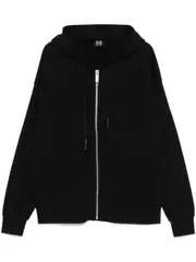 [44 LABEL GROUP] logo-print hoodie M Black