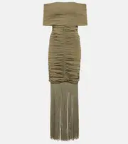 [Khaite] Khaite Jacinta maxi dress AU 10 green