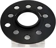 Wheel Spacers for 2Pieces 3/5/8/10/12mm Wheel Spacer Adapters PCD 5x108 CB: ID=63.4mm to OD=65.1mm Suit Automotive Wheel Adapters Spacers(2pcs 63.4to65.1 5mm)