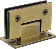 Glass Door Hinge,Bathroom Clamp,Pivot Hinges,Furniture Hardware Soft Close Cabinet Hinge Accessories, Glass Door Hinge, 304 Stainless Steel Shower Door Replacement, 90 Degree Glass Clamp to Pull the D