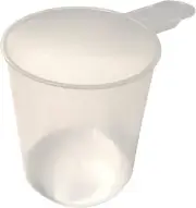 3/4 Cup (6 Oz. | 175 mL) Short Handle Scoop for Measuring Coffee, Pet Food, Dry