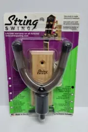 STRING SWING Home Studio Guitar Hanger CC01 Hardwood w/ Mounting Hardware NOS