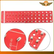 The Nut and Bolt thread checker has professional bolt thread gauges in 28 sizes