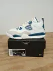 Jordan 4 Retro Pre School Off White Military Blue Sneakers BQ7669 141 Kids 13c