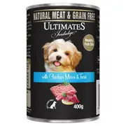 Ultimates Indulge Wet Dog Food Chicken Mince And Tuna 400g