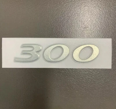 New Rare GENUINE 300 Badge In Chrome HSV V2 monaro gts coup vx gts Holden Nos