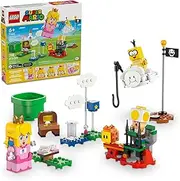 LEGO® Super Mario™ Adventures with Interactive LEGO® Peach™ 71441 Princess Toy Playset for Kids, Yellow Toad Figure, Nintendo® Toy for Girls, Boys and Any Gamers Aged 6 Plus