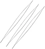 Beading Needles - Jewelry Making Beading Needles | Folding Eye Beading Needles, Waist Beads Bracelet Necklace Needle, Tube Bottle with Large Eye Needle for String Seed, Home