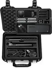Lekufee Waterproof Carrying Case for Insta360 X5, Insta360 X4, Insta360 X3 Camera and Other Accessories(Case Only)