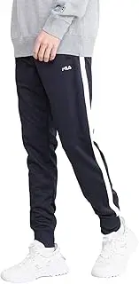 [FILA] fh8174 Men's Training Pants, Gym Jogger Pants, Fitness, Sweat Pants, Solid, Long Pants, Club, Skinny, Slim, Slim, Tight, Stretchable, Fashionable