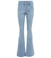 [Frame] Frame Double Button Flare high-rise jeans 30 blue