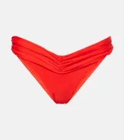 [Bananhot] Bananhot Jasmin ruched bikini bottoms AU 20 red